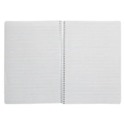 CUADERNO ESPIRAL LIDERPAPEL DI N A4 PAUTAGUIA TAPA DURA 80H 90 GR CUADRO PAUTADO 3MM COLOR LILA