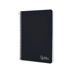 CUADERNO ESPIRAL LIDERPAPEL DIN A4 WITTY TAPA DURA 80H 90GR CUADRO 4MM CON MARGEN COLOR NEGRO