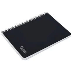CUADERNO ESPIRAL LIDERPAPEL DIN A4 WITTY TAPA DURA 80H 90GR CUADRO 4MM CON MARGEN COLOR NEGRO