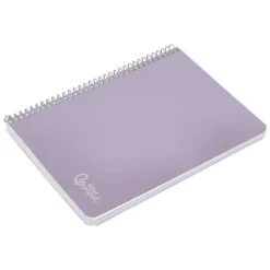 CUADERNO ESPIRAL LIDERPAPEL DIN A4 WITTY TAPA DURA 80H 90GR CUADRO 4MM CON MARGEN COLOR VIOLETA