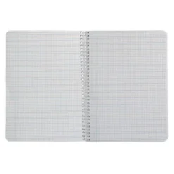 CUADERNO ESPIRAL LIDERPAPEL DI N A5 PAUTAGUIA TAPA BLANDA 40H 75 GR CUADRO PAUTADO 2,5MM COLOR AMARILLO