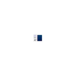 CUADERNO ESPIRAL LIDERPAPEL A7 MICRO WONDER TAPA PLASTICO 100H 90 GR CUADRO 5MM 4 BANDAS COLOR AZUL MARINO