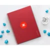 CUADERNO ESPIRAL LIDERPAPEL DIN A4 MICRO ANTARTIK CUADRICULADO 5 MM COLOR ROJO 80H