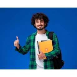 CUADERNO ESPIRAL LIDERPAPEL DIN A4 MICRO ANTARTIK RAYADO HORIZONTAL COLOR AMARILLO 80H