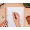 CUADERNO ESPIRAL LIDERPAPEL DIN A4 MICRO ANTARTIK RAYADO HORIZONTAL COLOR VERDE80H