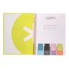 CUADERNO ESPIRAL LIDERPAPEL A4 MICRO ANTARTIK TAPA FORRADA80H 90 GR RAYADO PUNTOS 1 BANDA 4 TALADROS AMARILLO