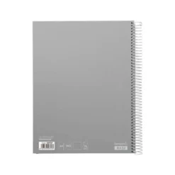 Cuaderno espiral Liderpapel Jolly Tamaño DIN A4 140H Tapa forrada Liso 75 g/m2 5 bandas 4 taladros Colores surtidos