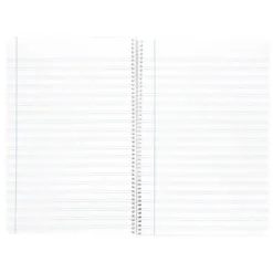 Cuaderno espiral Liderpapel Wonder Tamaño DIN A4 Tapa plastico Pauta ancha 3,5 mm 80 hojas 90 g/m2 Con margen Colores surtidos