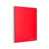 CUADERNO ESPIRAL LIDERPAPEL A5 MICRO JOLLY TAPA FORRADA 140H 75 GR HORIZONTAL 5 BANDAS6 TALADROS COLORES SURTIDOS