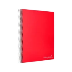 CUADERNO ESPIRAL LIDERPAPEL A5 MICRO JOLLY TAPA FORRADA 140H 75 GR HORIZONTAL 5 BANDAS6 TALADROS COLORES SURTIDOS