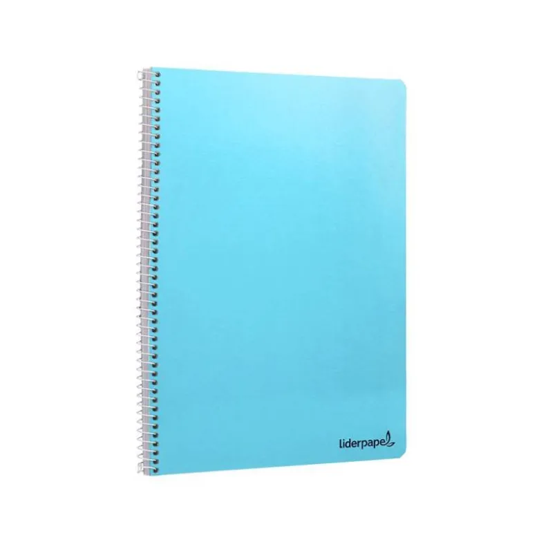 Cuaderno espiral Liderpapel folio smart Tapa blanda 80h 60gr cuadro 3mm con margen Colores surtidos (no se puede elegir)