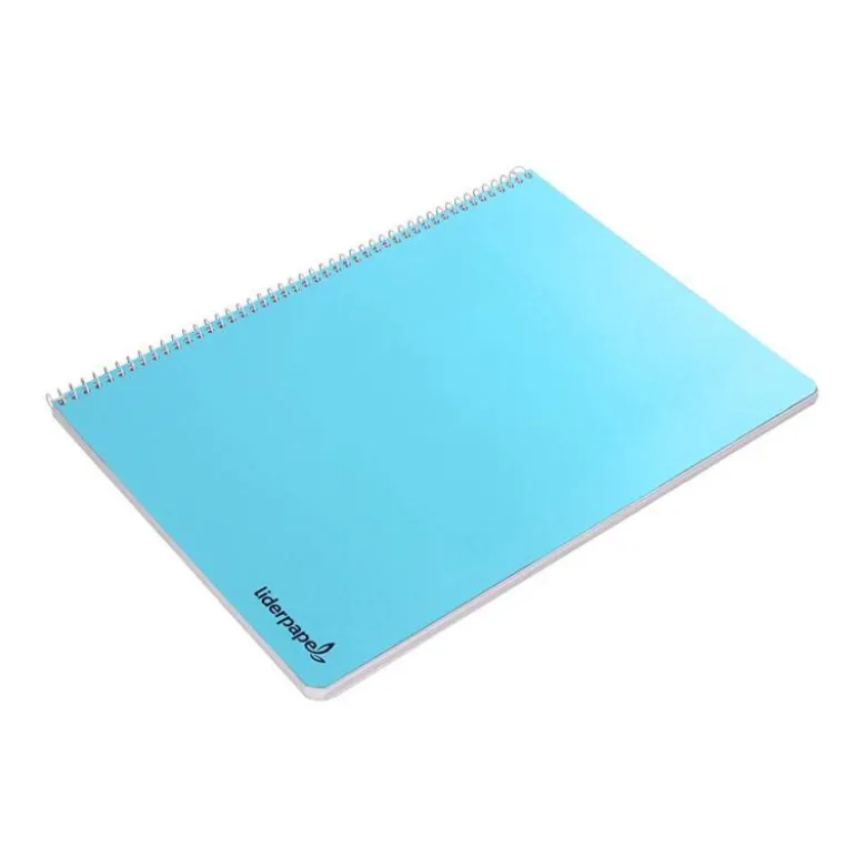 Cuaderno espiral Liderpapel folio Tapa blanda 80h 60gr pauta 2,5mm Con margen Colores surtidos (no se puede elegir)