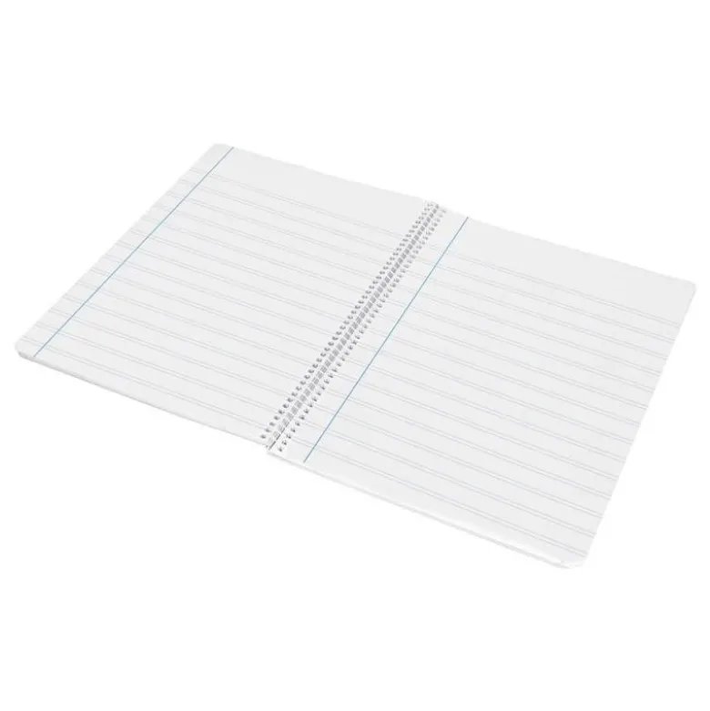 Cuaderno espiral Liderpapel folio Tapa blanda 80h 60gr pauta 2,5mm Con margen Colores surtidos (no se puede elegir)