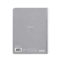 Cuaderno espiral Liderpapel cuarto smart Tapa blanda 80h 60gr Pauta 2,5mm Con margen Colores surtidos (no se puede elegir)