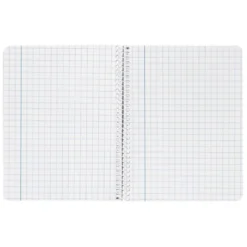 Cuaderno espiral Liderpapel Witty Tamaño cuarto Tapa dura 80H Cuadro 8 mm 75 g Con margen Colores surtidos (no se puede elegir)