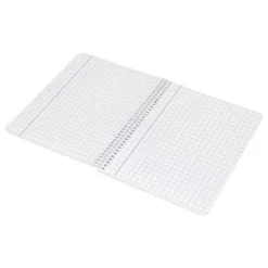 Cuaderno espiral Liderpapel Witty Tamaño cuarto Tapa dura 80H Cuadro 8 mm 75 g Con margen Colores surtidos (no se puede elegir)