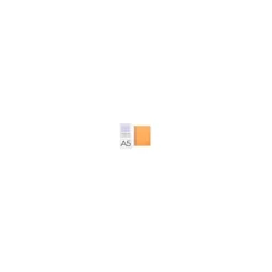 CUADERNO ESPIRAL LIDERPAPEL A5 MICRO WONDER TAPA PLASTICO 120H 90G CUADRO 5MM 5 BANDAS 6 TALADROS COLOR NARANJA