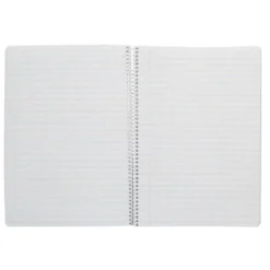 CUADERNO ESPIRAL LIDERPAPEL DIN A4 PAUTAGUIA TAPA DURA 80H 90 GR CUADRO PAUTADO 2,5MM AMARILLO