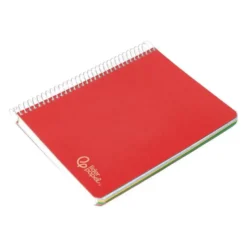 CUADERNO ESPIRAL LIDERPAPEL A5 MICRO WITTY TAPA DURA 120H 90GR HORIZONTAL 8MM 5 BANDAS 6 TALADROS COLORES SURTIDOS