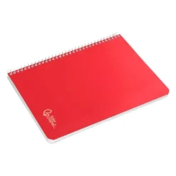 CUADERNO ESPIRAL LIDERPAPEL DIN A5 WITTY TAPA DURA 80H 90GR CUADRO 3MM CON MARGEN COLORES SURTIDOS