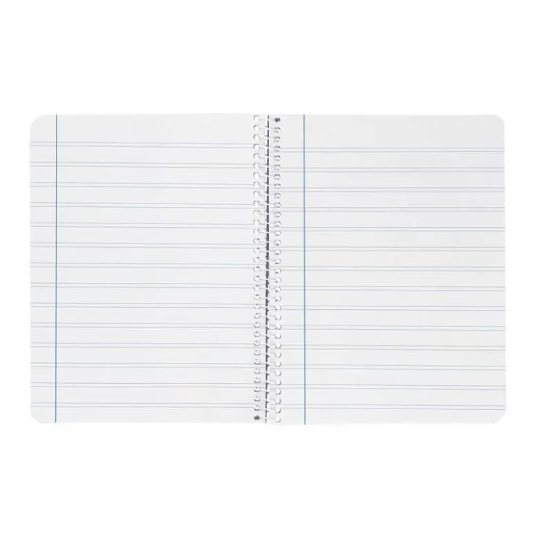 CUADERNO ESPIRAL LIDERPAPEL DIN A5 WITTY TAPA DURA 80H 90GR PAUTA ESTRECHA 2,5MM CONMARGEN COLORES SURTIDOS