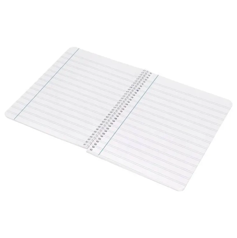 CUADERNO ESPIRAL LIDERPAPEL DIN A5 WITTY TAPA DURA 80H 90GR PAUTA ESTRECHA 2,5MM CONMARGEN COLORES SURTIDOS