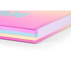 CUADERNO ESPIRAL MILAN COLECCION SUNSET DIN A4 TAPA DURA 90 HOJAS 95 GR CUADRICULA 5 MM ROSA