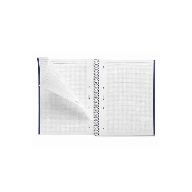 CUADERNO ESPIRAL MIQUELRIUS NOTEBOOK 1 EMOTIONS TAPA FORRADA DIN A4 MICROPERFORADO 80 HOJAS 90G/M2 CUADRO 5 MM