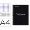 CUADERNO ESPIRAL MIQUELRIUS NOTEBOOK 1 EMOTIONS TAPA FORRADA DIN A4 MICROPERFORADO 80 HOJAS 90G/M2 CUADRO 5 MM