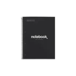 CUADERNO ESPIRAL MIQUELRIUS NOTEBOOK 1 EMOTIONS TAPA FORRADA DIN A4 MICROPERFORADO 80 HOJAS 90G/M2 CUADRO 5 MM