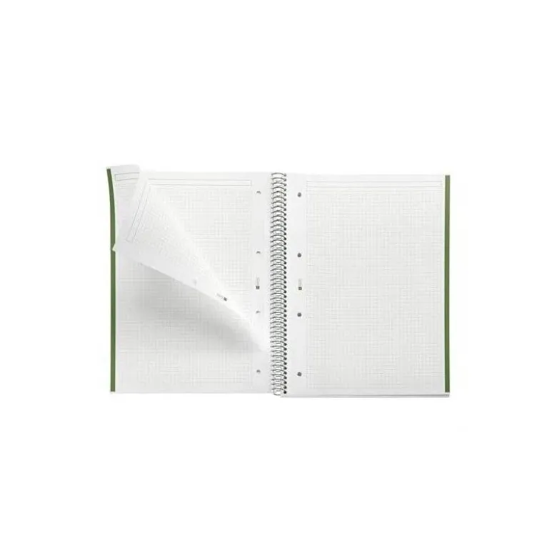 CUADERNO ESPIRAL MIQUELRIUS NOTEBOOK 1 EMOTIONS TAPA FORRADA DIN A4 MICROPERFORADO 80 HOJAS 90G/M2 CUADRO 5 MM