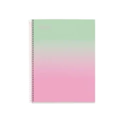 CUADERNO ESPIRAL MIQUELRIUS DIN A4 80 HOJAS CUADRO 5 MM 90 GR GRADIENT ROSA VERDE MENTA
