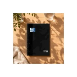 CUADERNO ESPIRAL OXFORD EUROPEANBOOK 5 TAPA EXTRADURA DIN A4 150 HOJAS CUADRO 5 MM CON 5 BOLSAS SEPARADORAS