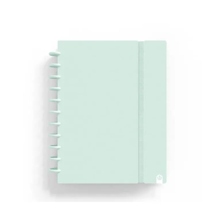 CUADERNO INGENIOX FOAM A4 80H RAYADO HORIZONTAL MENTA PASTEL
