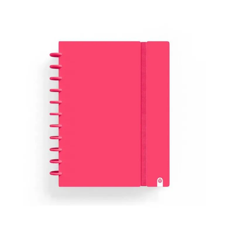 CUADERNO INGENIOX FOAM A4 80H RAYADO HORIZONTAL ROJO