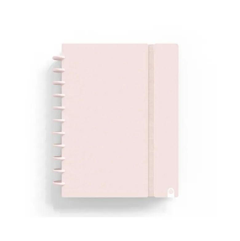 CUADERNO INGENIOX FOAM A4 80H RAYADO HORIZONTAL ROSA PASTEL