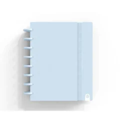 CUADERNO INGENIOX FOAM A5 80H RAYADO HORIZONTAL AZUL PASTEL