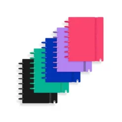 CUADERNO INGENIOX FOAM A5 80H RAYADO HORIZONTAL COLORES INTENSE SURTIDOS