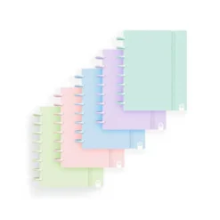 CUADERNO INGENIOX FOAM A5 80H RAYADO HORIZONTAL COLORES PASTEL SURTIDOS