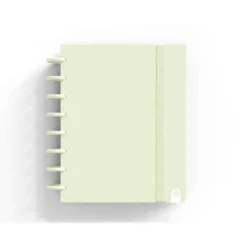 CUADERNO INGENIOX FOAM A5 80H RAYADO HORIZONTAL VERDE PASTEL