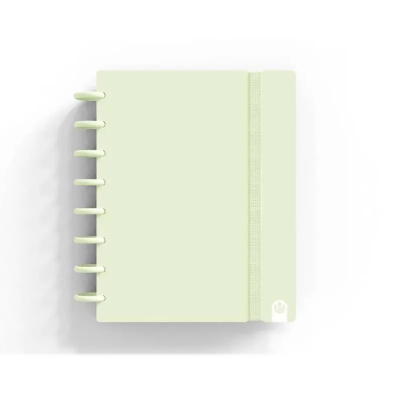 CUADERNO INGENIOX FOAM A5 80H RAYADO HORIZONTAL VERDE PASTEL