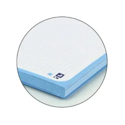 Cuaderno Oxford DIN A4 Turquesa Tapa Extradura 80 hojas Cuadrícula 5 mm