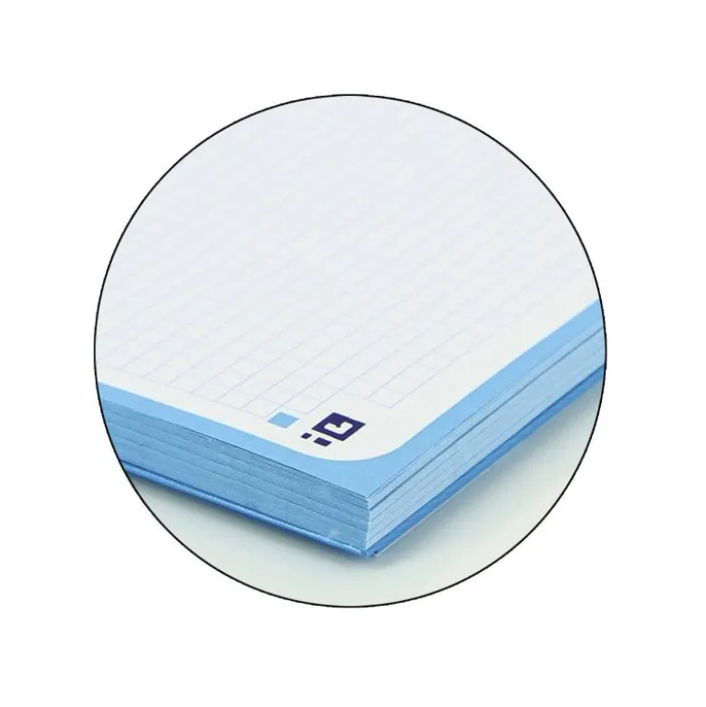 Cuaderno Oxford DIN A4 Turquesa Tapa Extradura 80 hojas Cuadrícula 5 mm