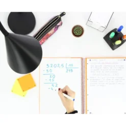 Cuaderno Oxford DIN A4 Turquesa Tapa Extradura 80 hojas Cuadrícula 5 mm