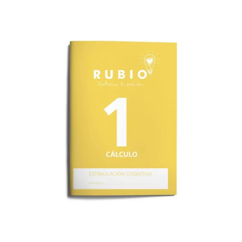 Cuaderno Rubio Cálculo 1 Estimulación Cognitiva