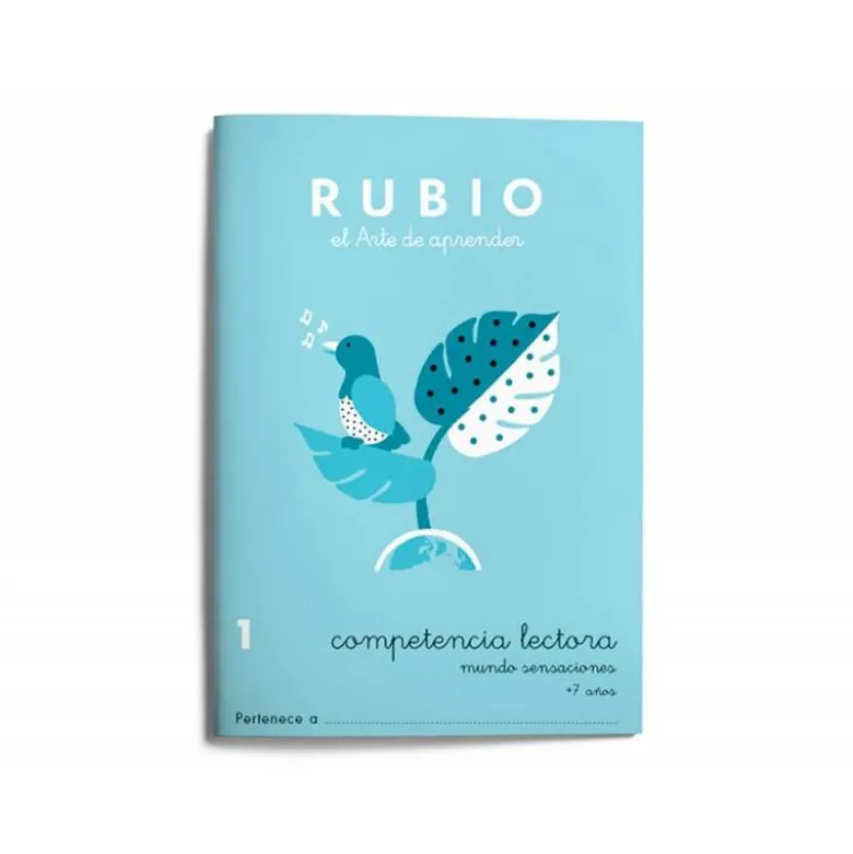 CUADERNO RUBIO COMPETENCIA LECTORA 1 MUNDO SENSACIONES