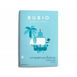 CUADERNO RUBIO COMPETENCIA LECTORA 4 MUNDO PIRATA