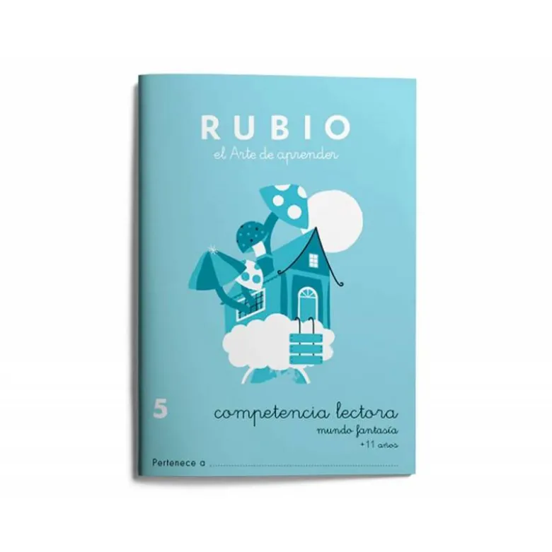 CUADERNO RUBIO COMPETENCIA LECTORA 5 MUNDO FANTASIA