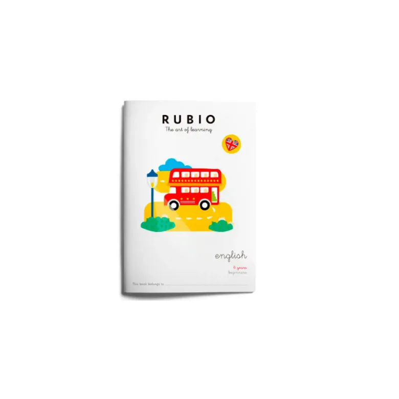 CUADERNO RUBIO ENGLISH 6 YEARS BEGINNERS