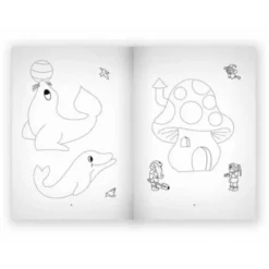 Cuaderno Rubio Escritura nº 08 Dibujos para seguir y colorear